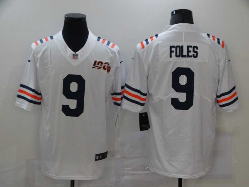 Nike Bears 9 Nick Foles White 100th Season Vapor Untouchable Limited Jersey,We sell and wholesale Nike Bears 9 Nick Foles White 100th Season Vapor Untouchable Limited Jersey on line form chian!